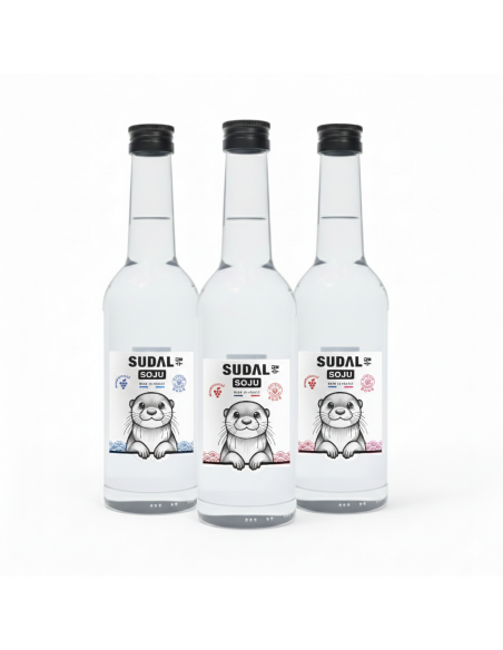 Pack 3 Sojus SUDAL – Original, Fraise & Pamplemousse | Made in France